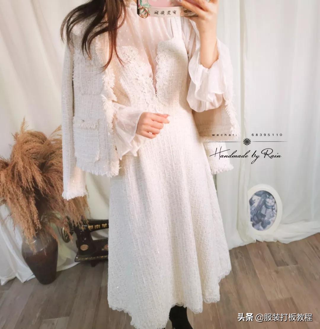 新款蕾丝网纱高领打底衫,蕾丝打底衫裁剪方法教程