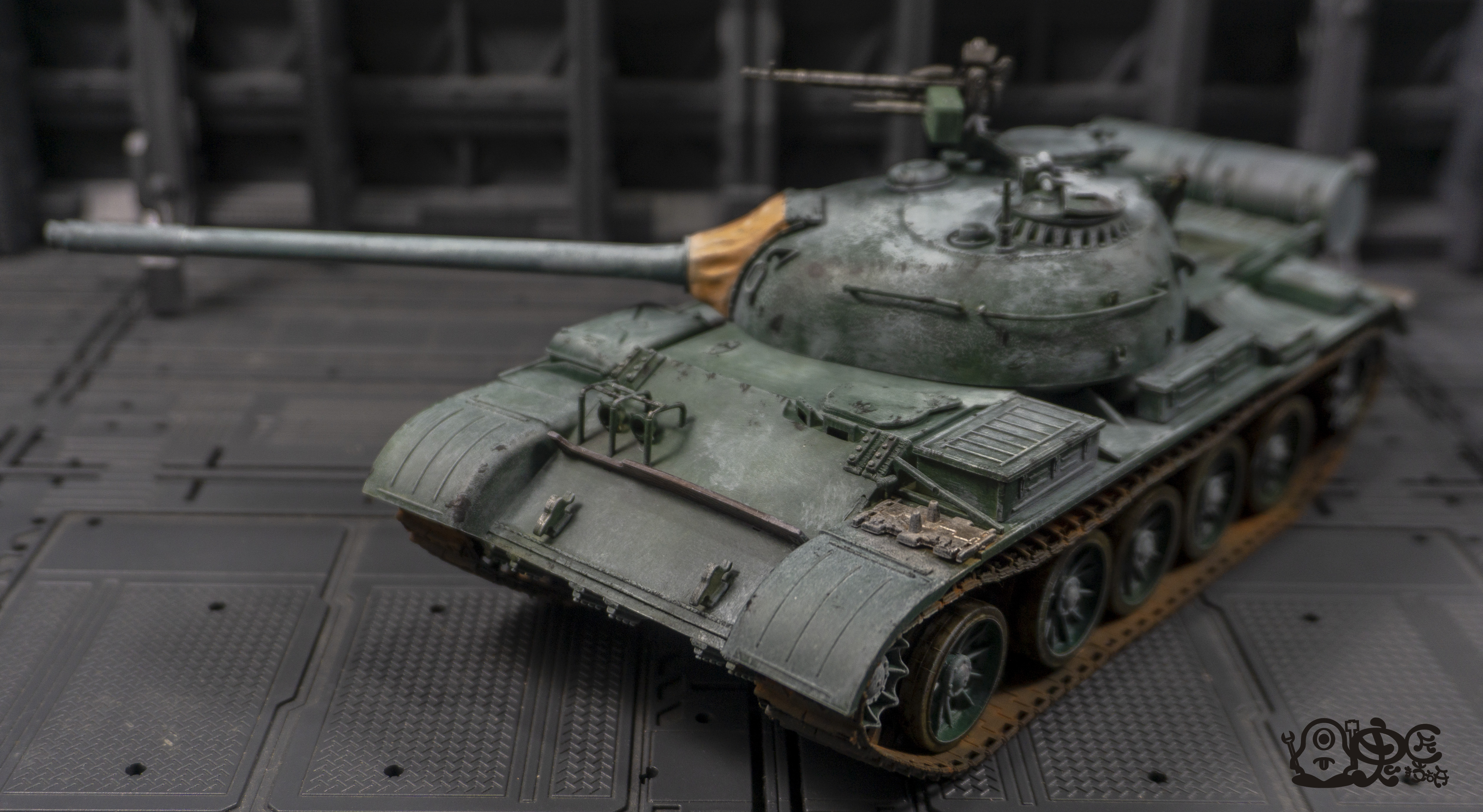 t-59式中型坦克模型,t-54主战坦克模型