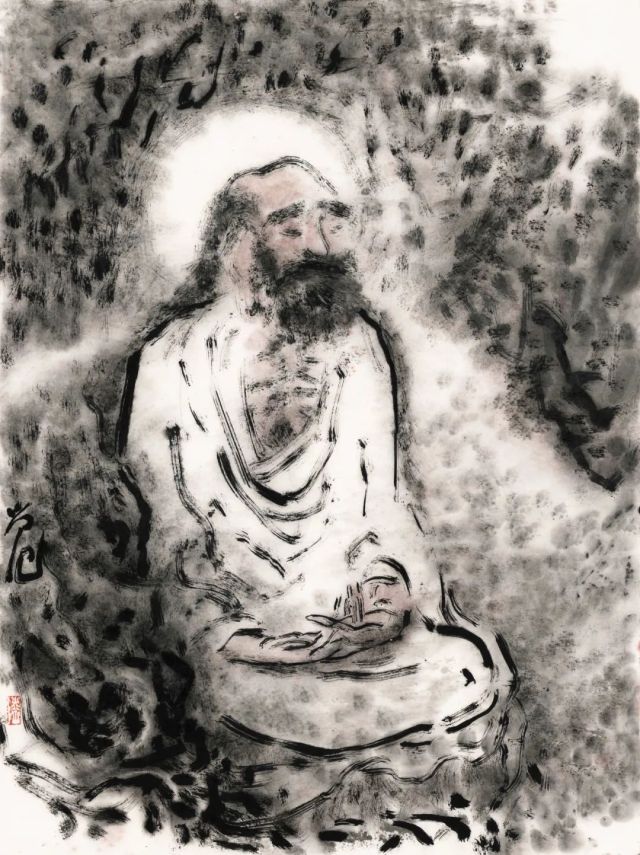 一念起陆尚绘达摩系列,一念起陆尚新绘达摩系列