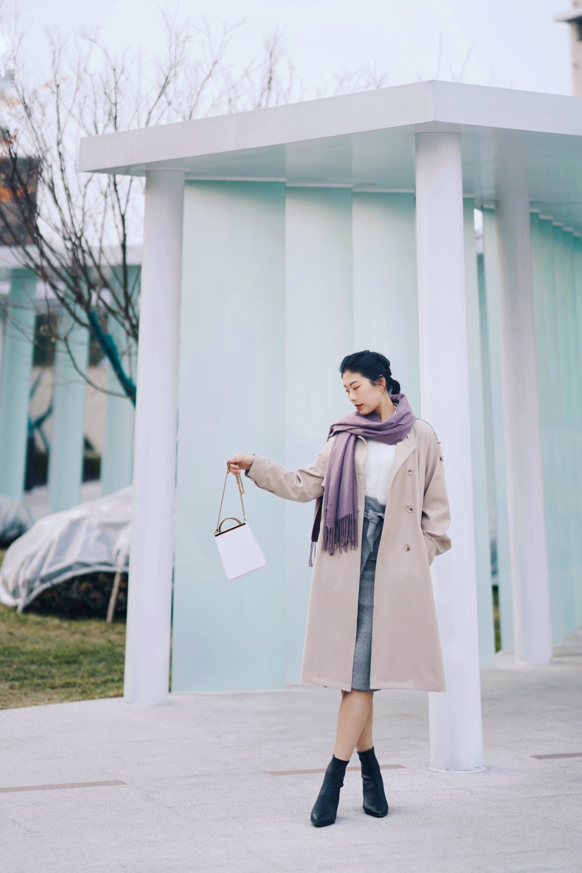 立春之后的时髦实用之选：小西装、风衣和连衣裙