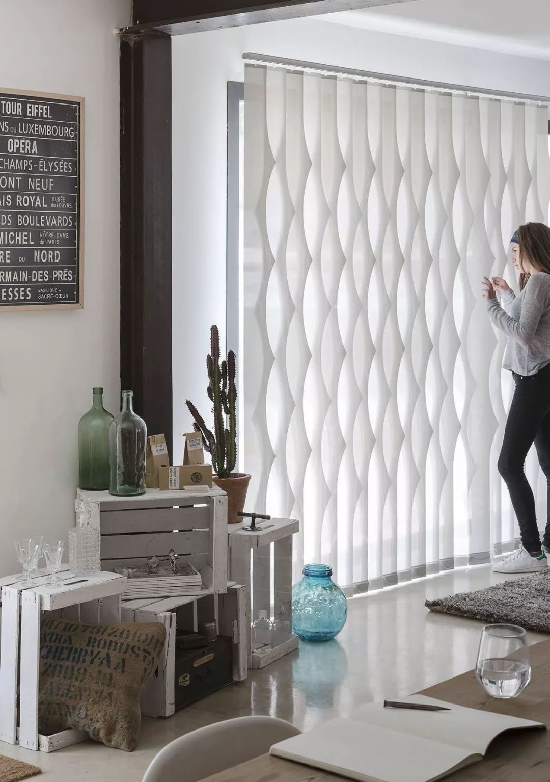 十种新奇垂直帘设计，重新定义遮阳颜值