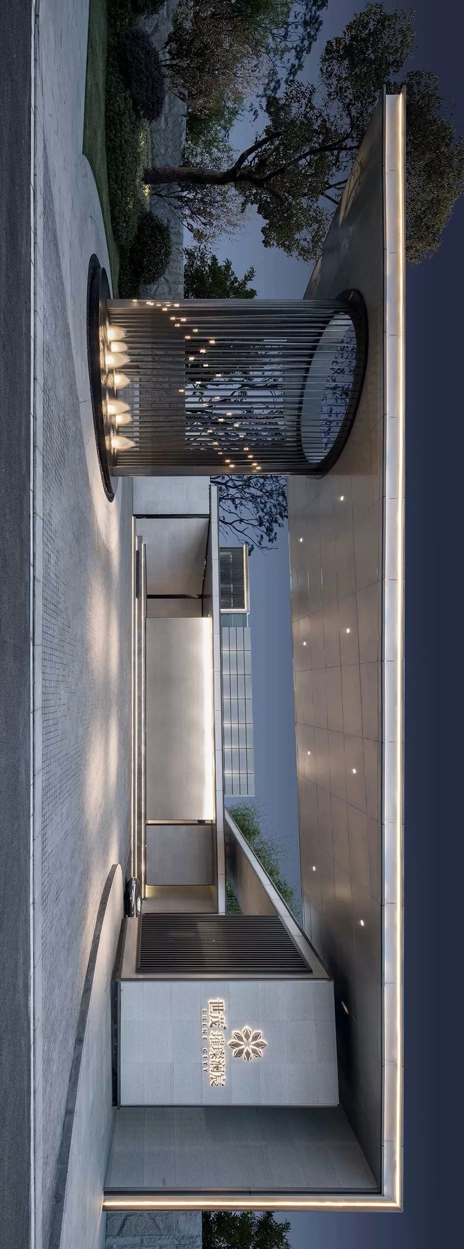 小区大门入口设计二（现代大气简约·新亚洲风格）