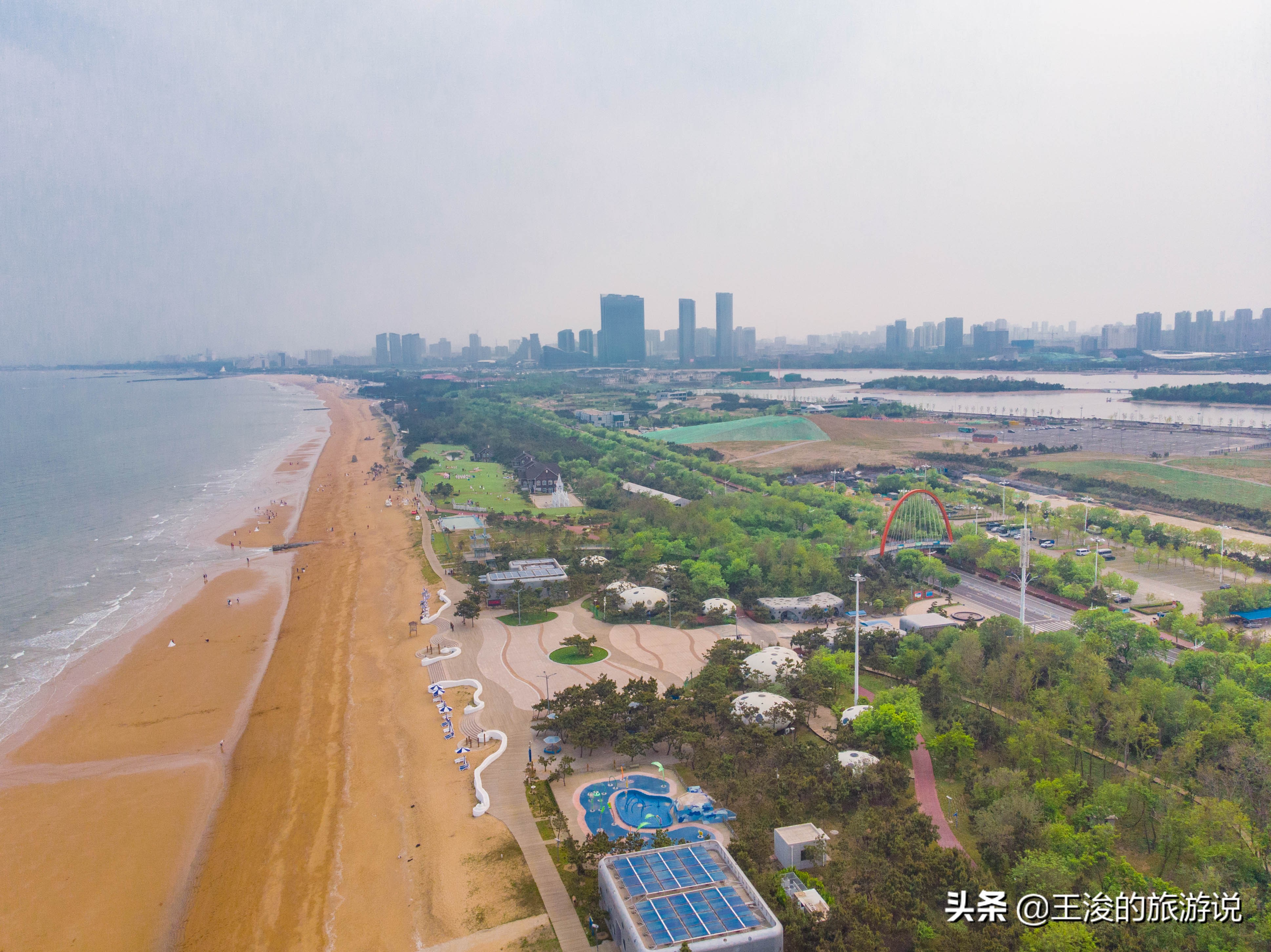 万平口：日照旅游必来的网红海滩，堪称山东最大的婚纱摄影基地
