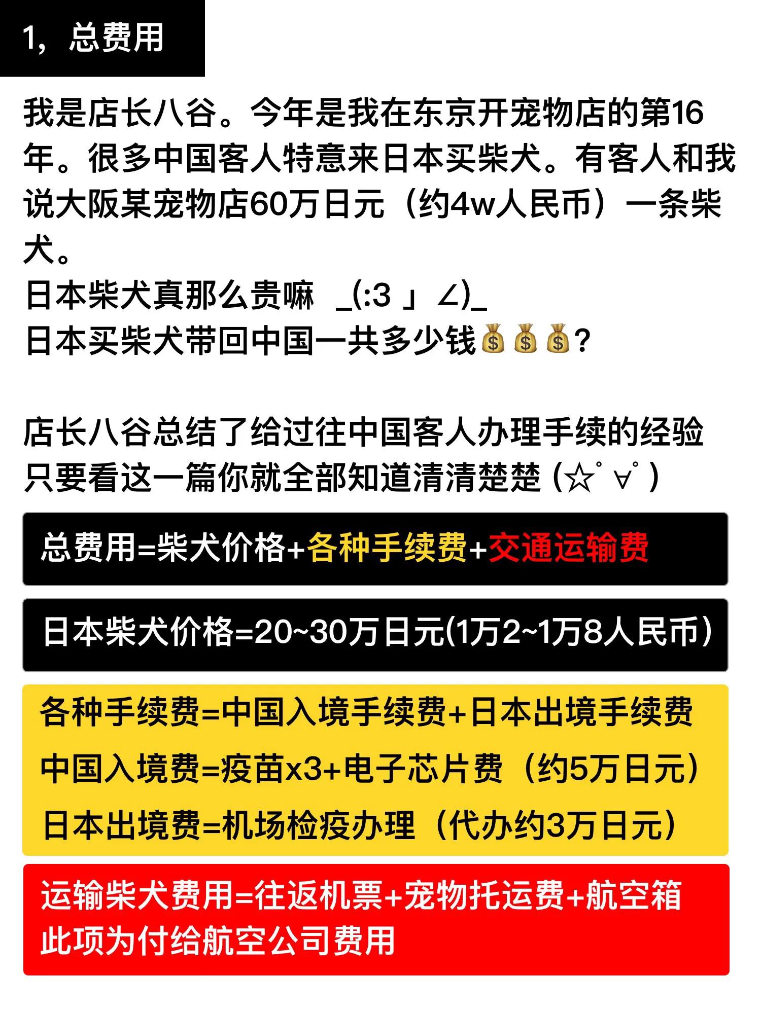 在日本买柴犬要60万？