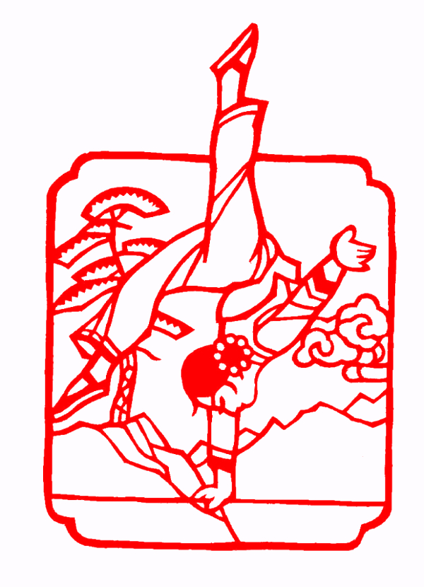 剪纸窗花儿童手工,民俗剪纸图案大全