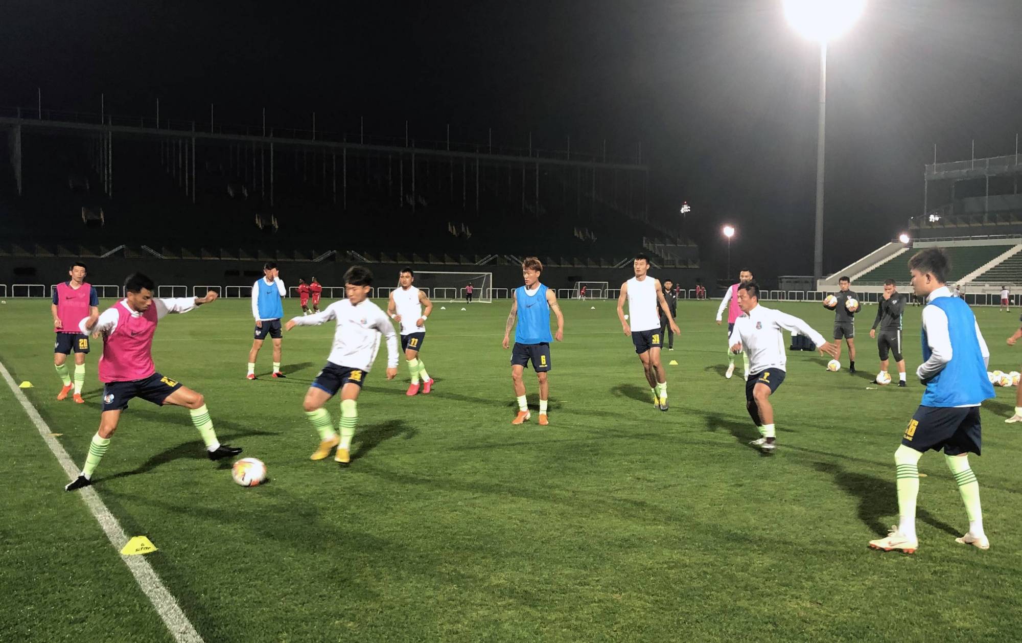 申花对青岛黄海,上海申花黄海热身赛