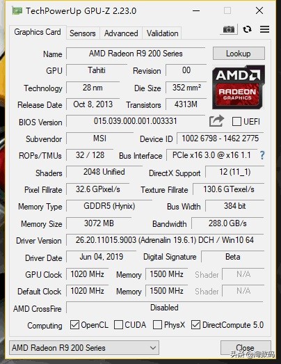 微星红龙显卡有哪些,远古时期显卡
