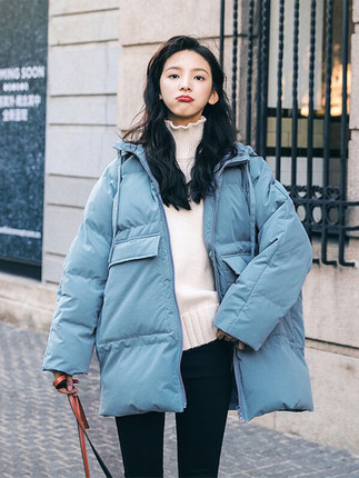 秋冬短款菱格棉服,冬季棉服百搭外套推荐