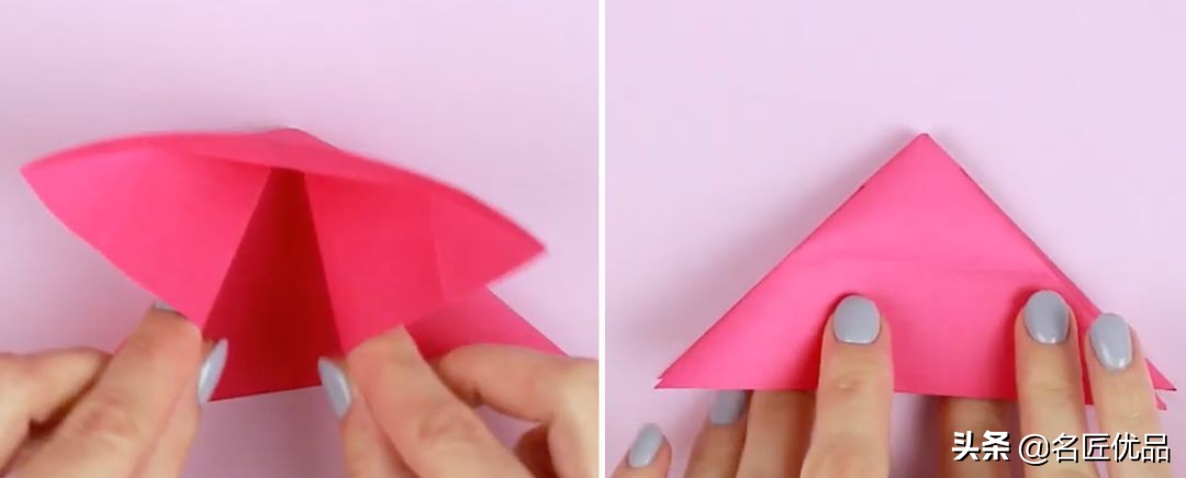 手工折心的制作方法,折一张纸手工大全