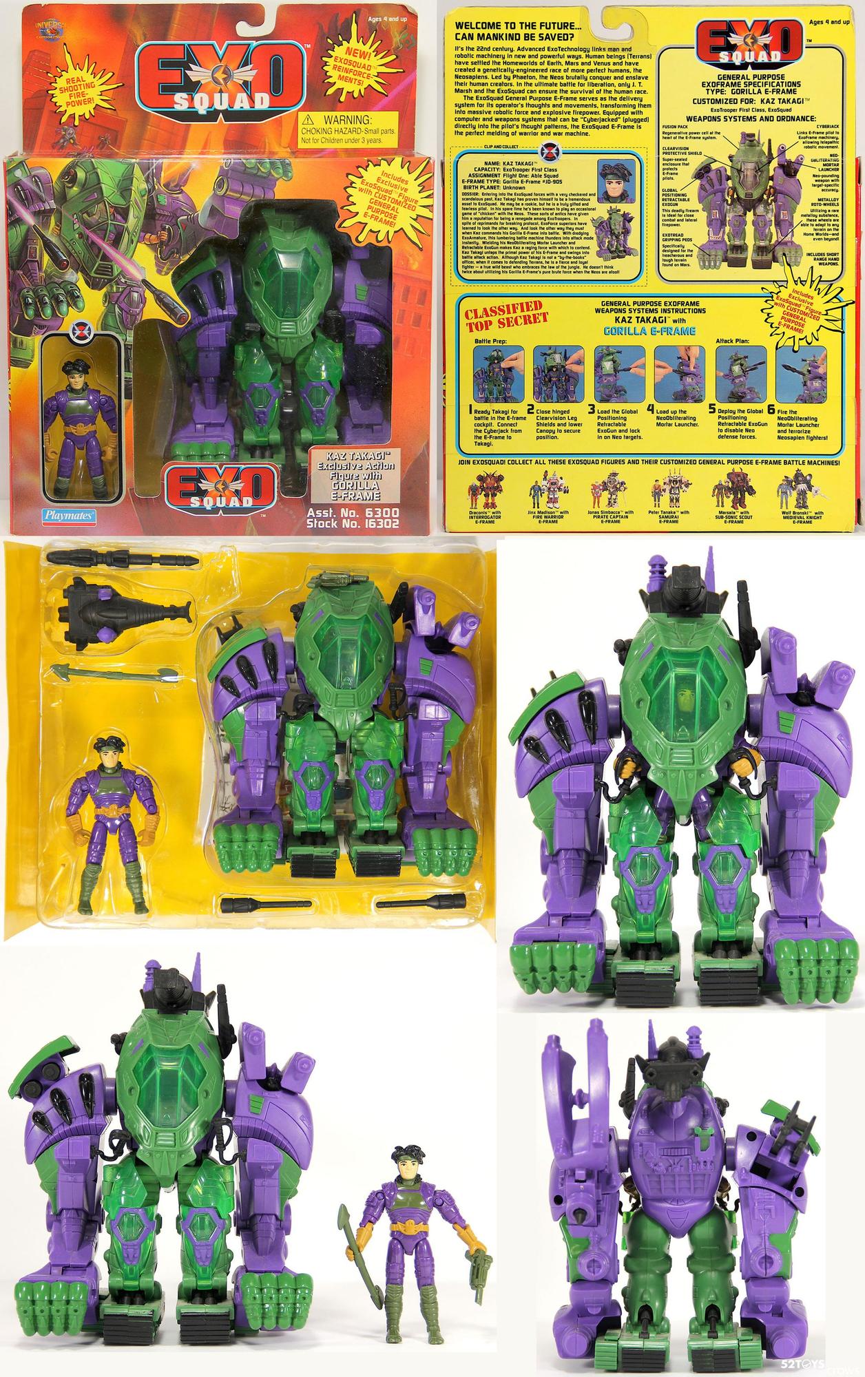 玩具主系列篇|这个常被错认成GIJOE的玩具系列叫作Exosquad