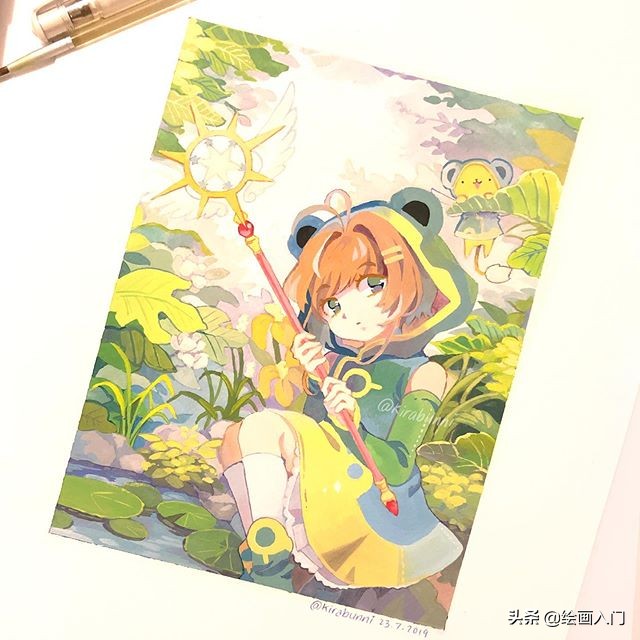 好看的动漫同人本,好看治愈系动漫插画