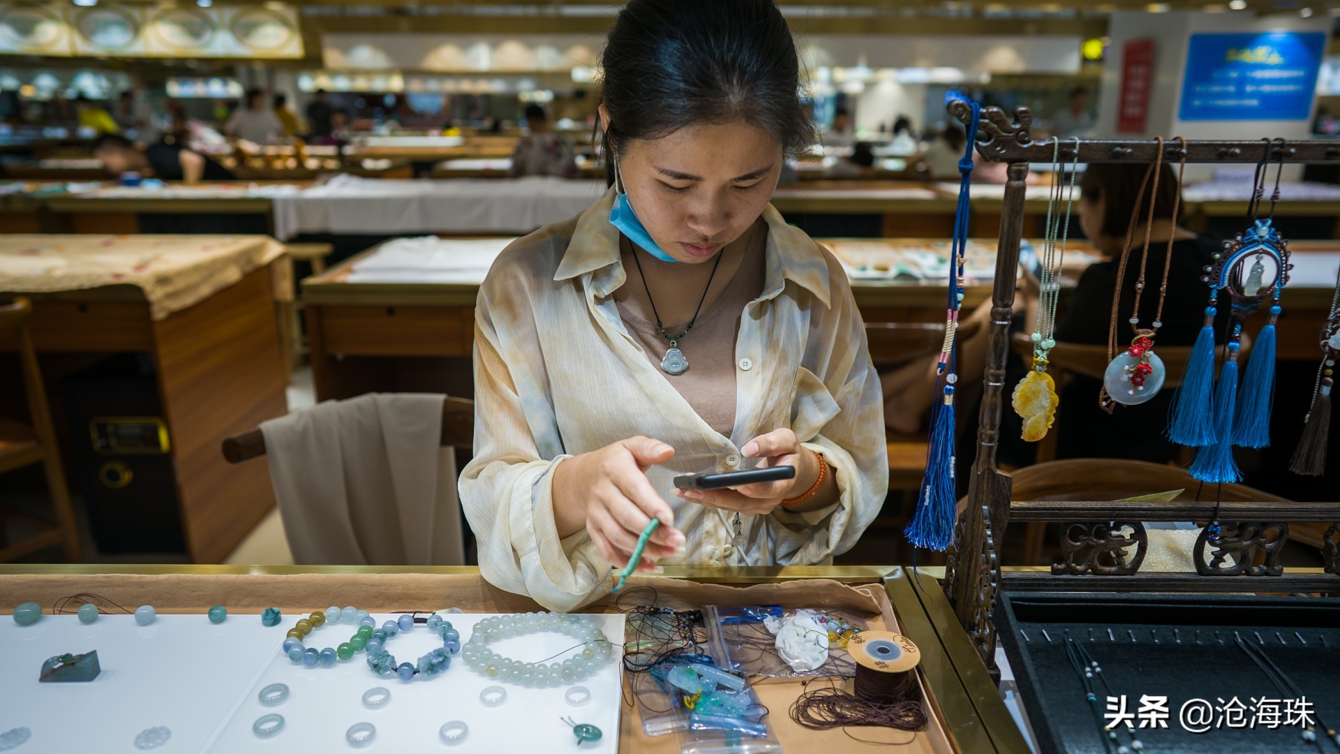 淘玉淘翡翠，带着老爸逛四会「0012期」