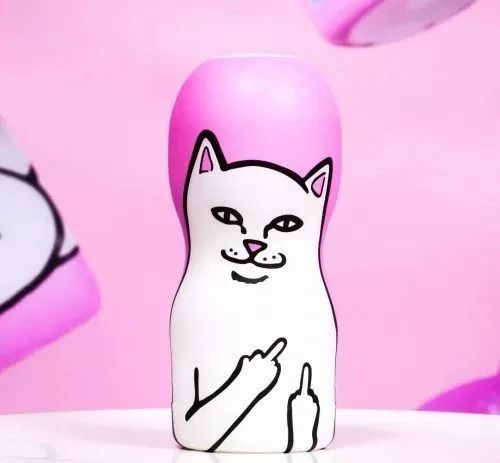 *戏调**Supreme的贱贱白猫RIPNDIP