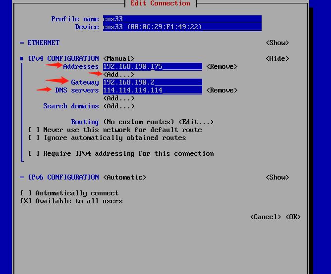 centos7配置网卡命令,centos配置网卡ip
