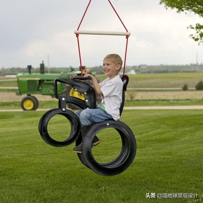 废旧轮胎再利用脑洞大开创意无限,废旧轮胎利用创意作品