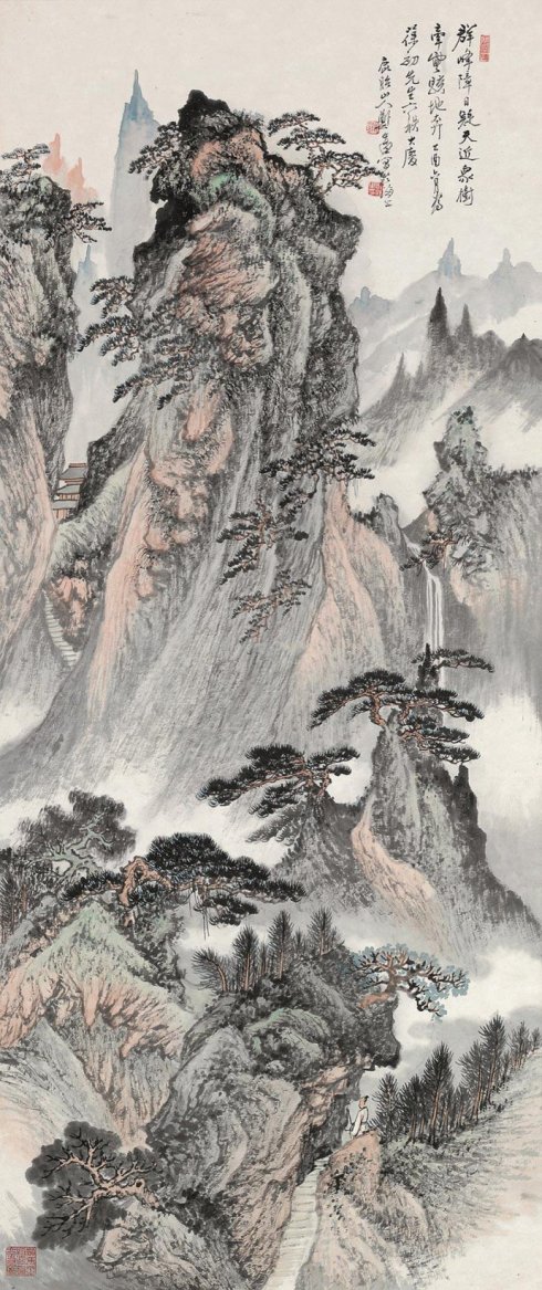 郑午昌花鸟,丝鬓散人郑午昌百幅绘画作品赏析