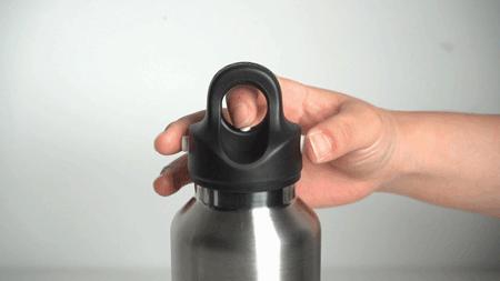 单手开盖的黑科技保温杯,保温杯智能杯一键开盖