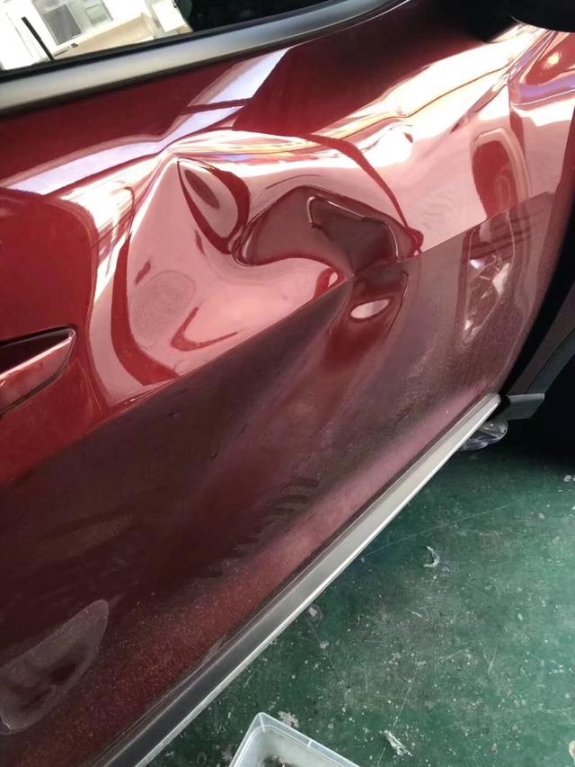 怎么修理车表面的坑,修理爱车注意什么