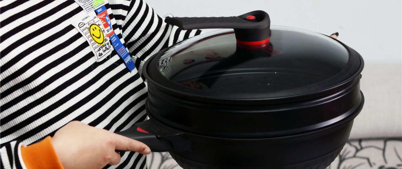 英国帝伯朗灵感系列紫钻钛金多用锅让居家烹饪变的快乐起来