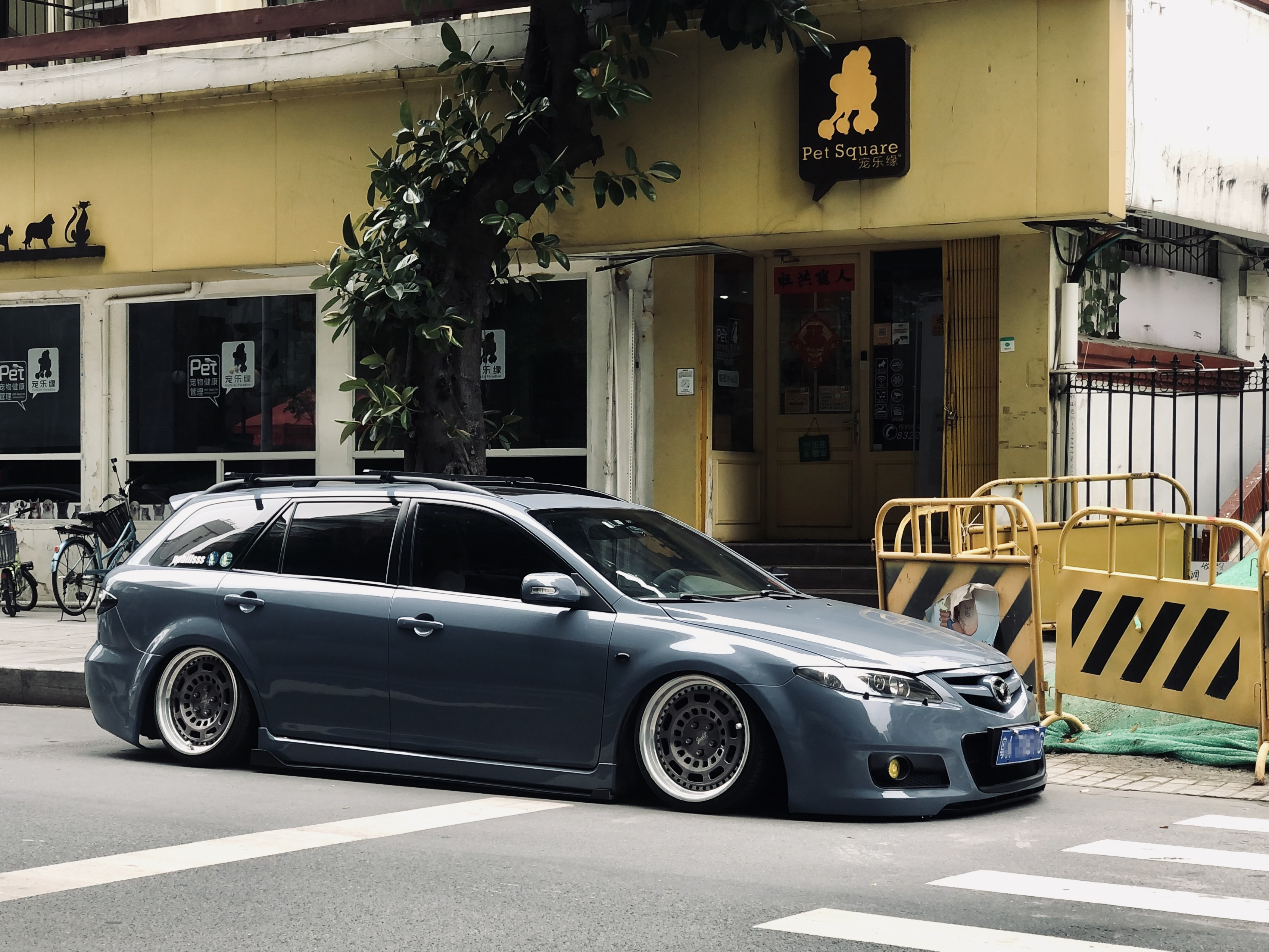 马自达6改装mps包围视频,马自达6改mps比原车宽吗