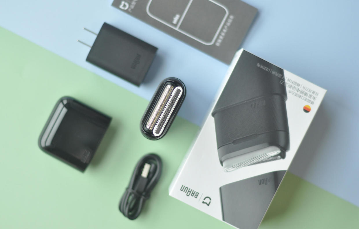 米家博朗便携电动剃须刀,米家博朗阁剃须刀