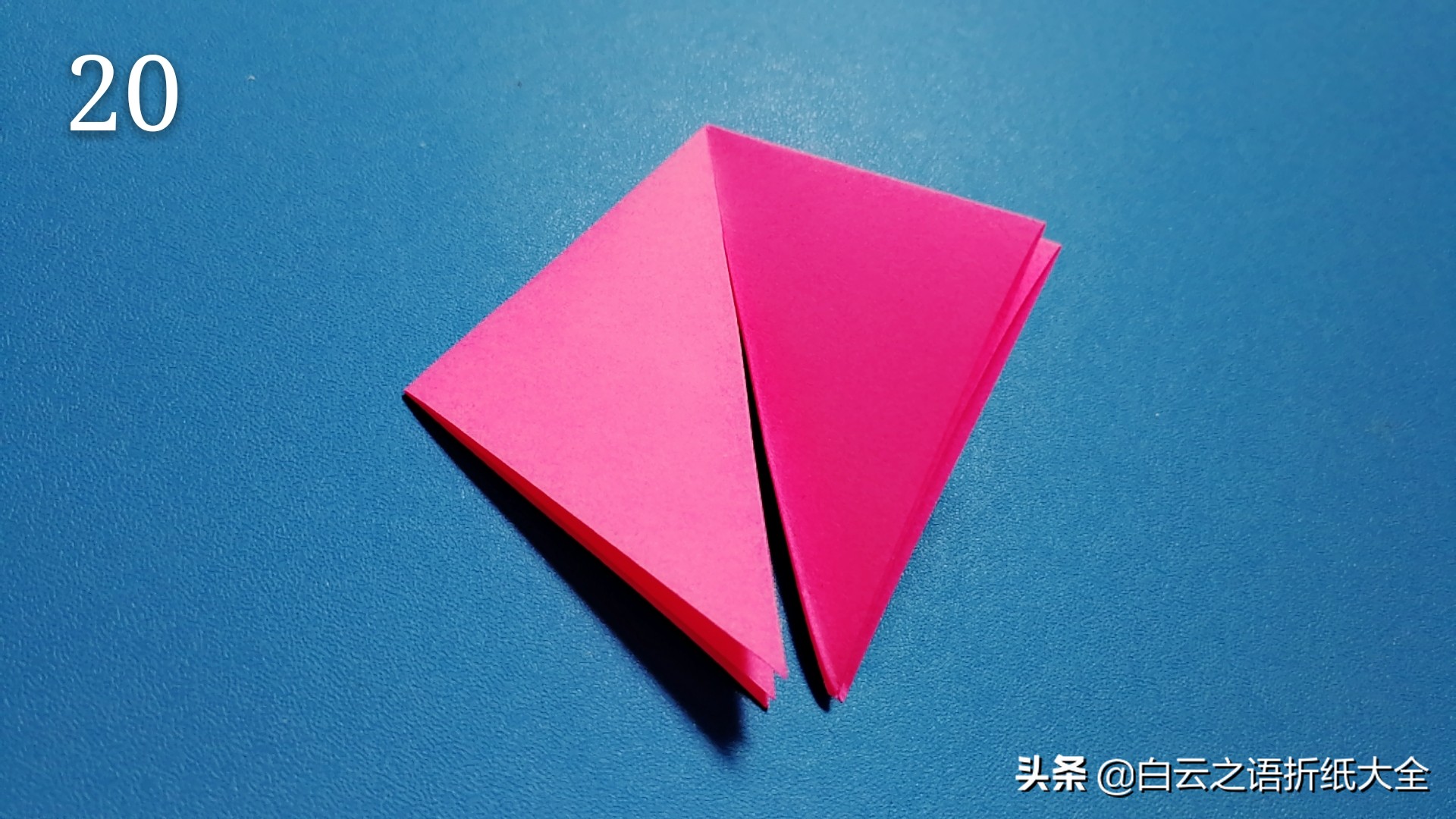 折纸棒棒糖的折纸步骤,可以变形的彩虹棒棒糖折纸慢动作