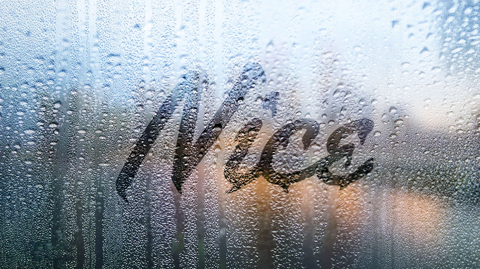 下雨在玻璃上写的字,下雨的时候在玻璃上简单画画