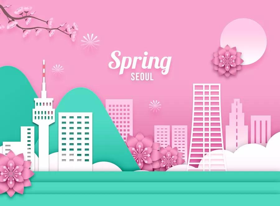 复古海报免费psd素材,免费开年海报psd素材