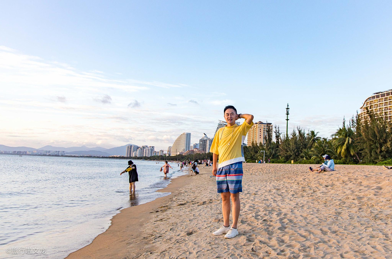三亚的清晨和晚上,三亚的黄昏美不胜收