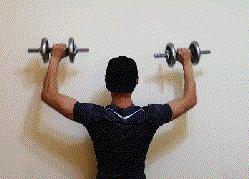 肩膀哑铃推举的正确方法,哑铃推举正确的起手方法