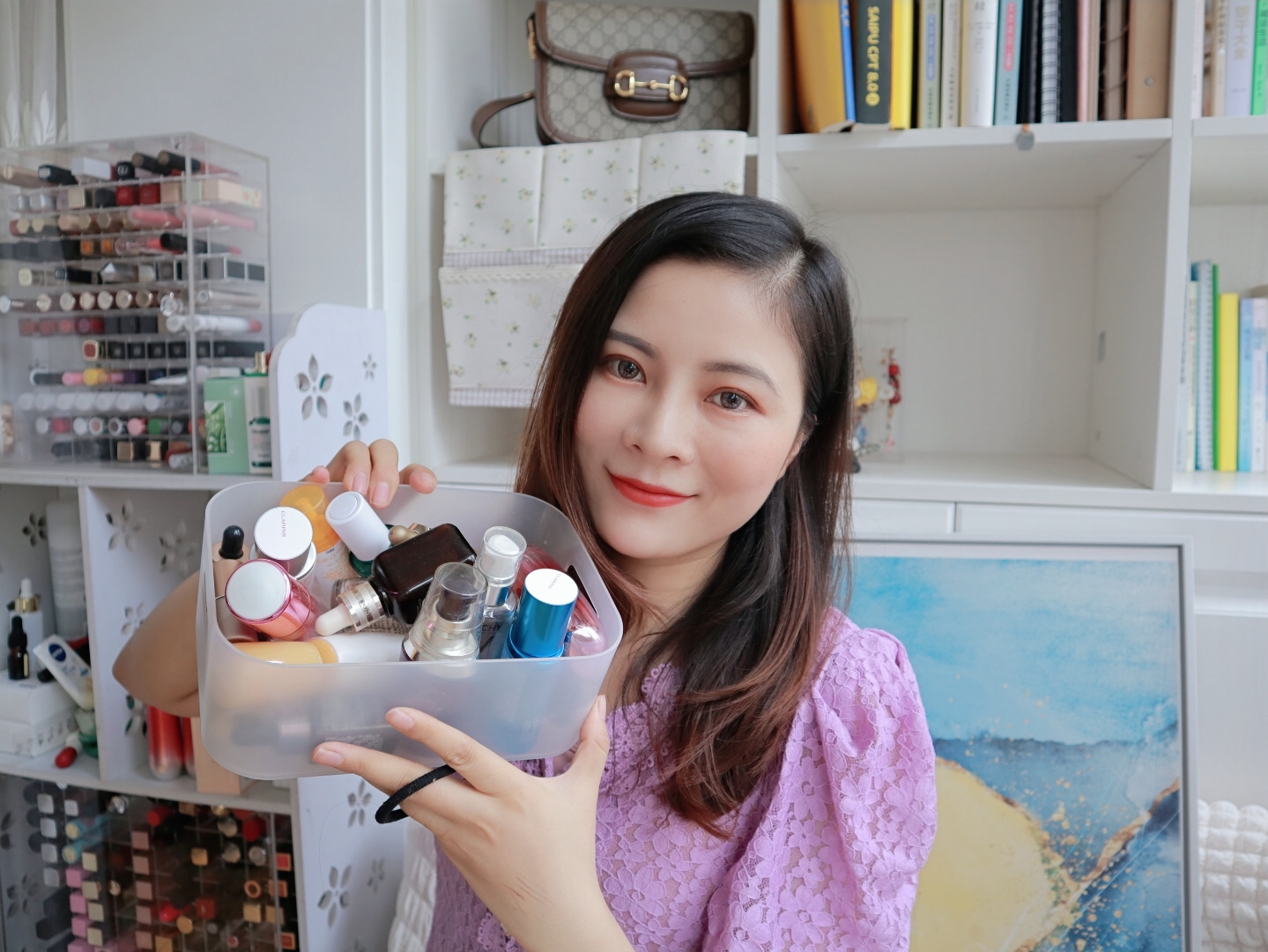 寇十三空瓶精华测评,寇十三分享护肤视频