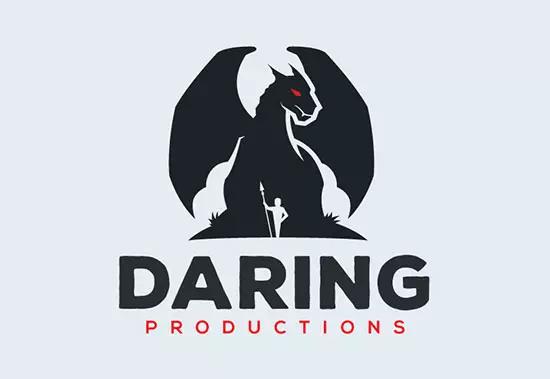 以龙为元素的logo图片,龙logo极简设计