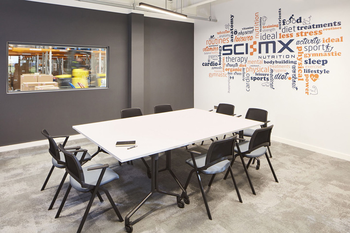 活力动感运动保健品SCI-MX英国格洛斯特办公设计欣赏