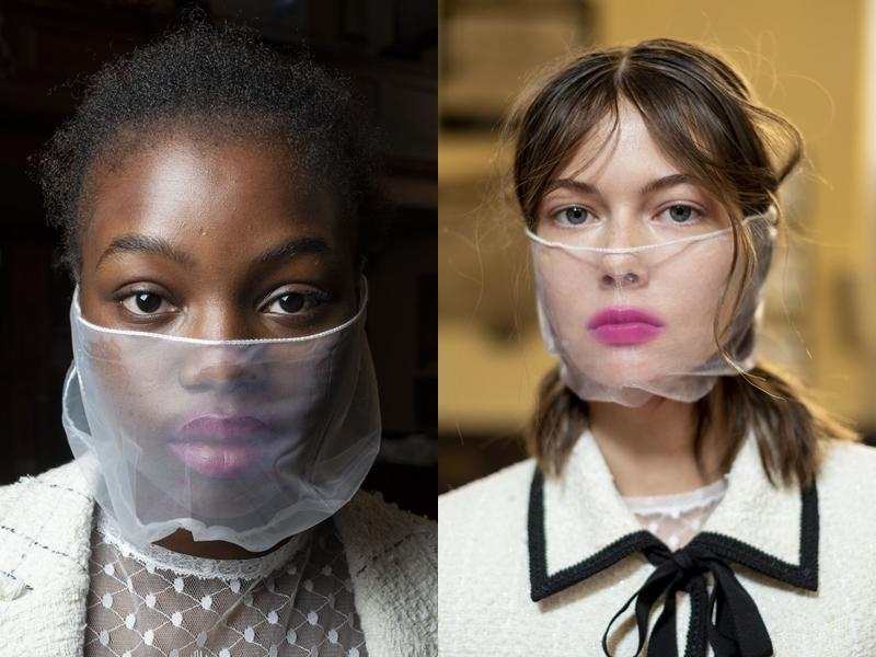 上下2022春夏时装秀,春夏时装周模特展示服装