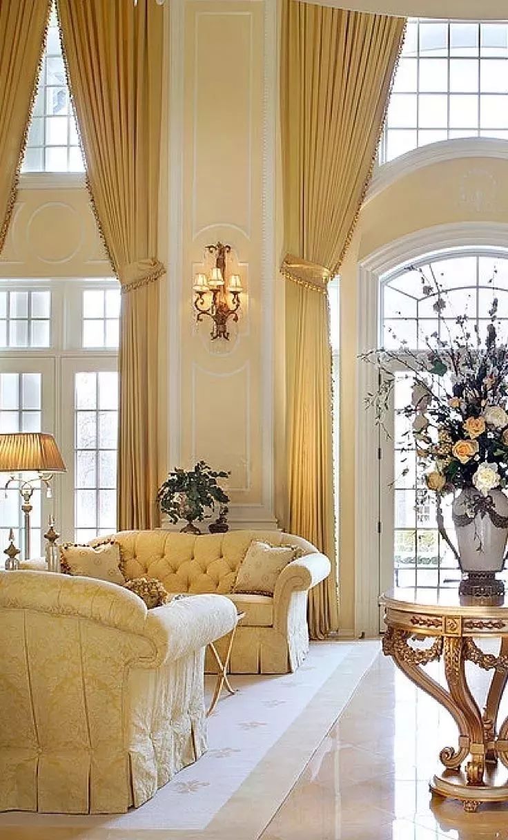 别墅窗帘最新款,100款窗帘效果图