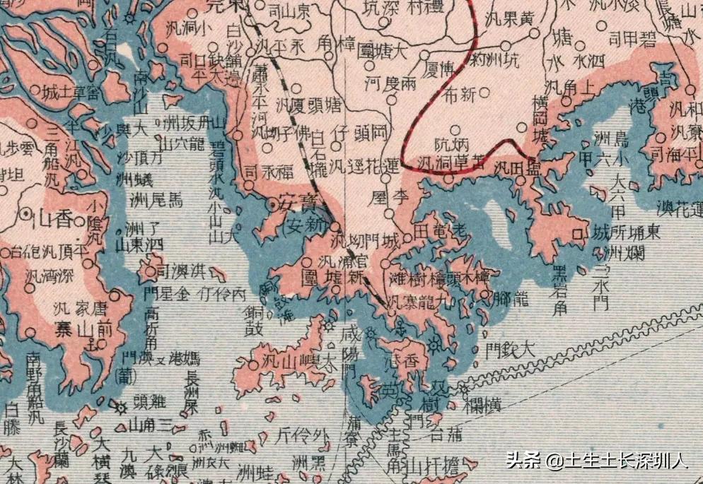 这些深圳老地图,见过一张就算你厉害