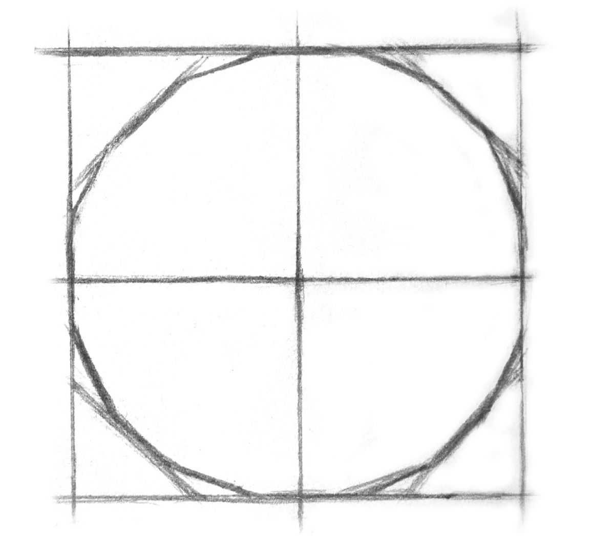 几何体入门素描画法步骤,16种素描基础几何体画法