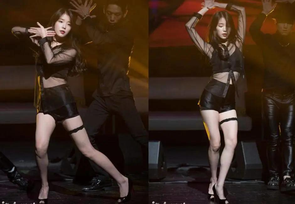 韩国女团为什么绑丝带,为什么女团成员要挡腿