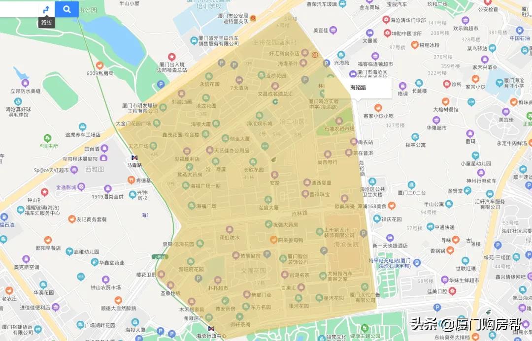 海沧房价二手房价最新成交价,海沧滨海片区房价