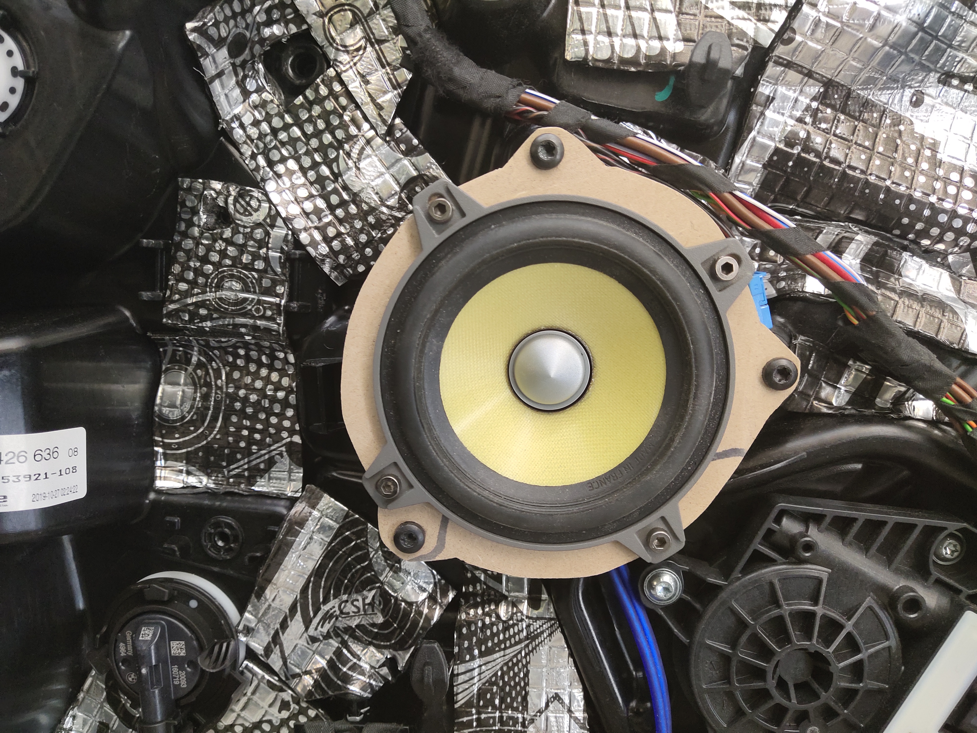 宝马劲浪专用音响,宝马5系劲浪音响改装套件