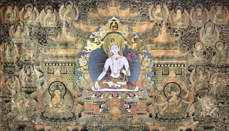 尼泊尔手绘唐卡和西藏唐卡区别,尼泊尔唐卡和藏区唐卡的价格