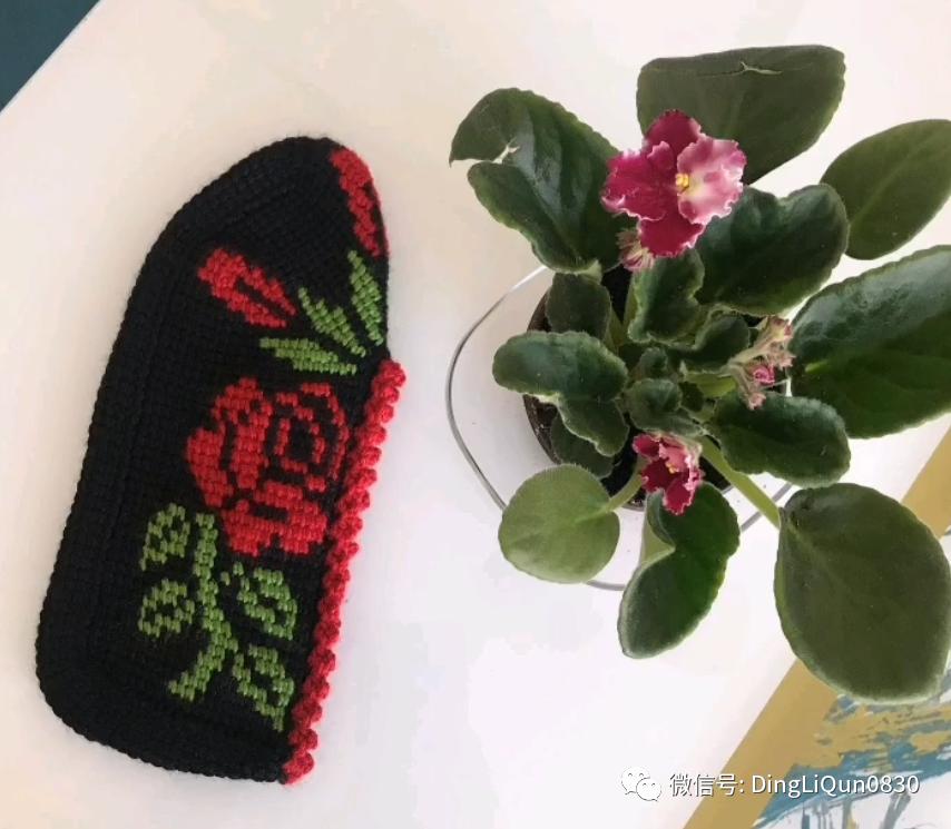 波西米亚风手工编织鞋子,针织作品50款