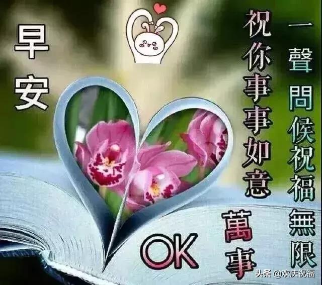 新的早上好祝福语动态图,早晨问候早上好暖心句子图片