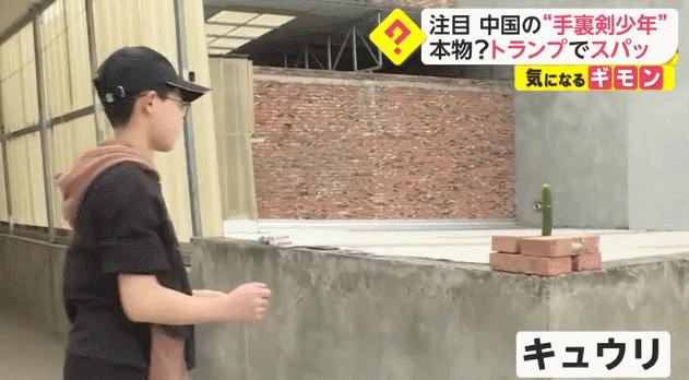 14岁中国少年“飞牌”火爆日本，日媒惊叹：这是未来的李小龙