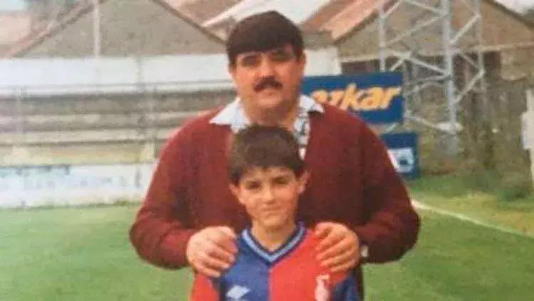 足坛情话,足球初恋比利亚