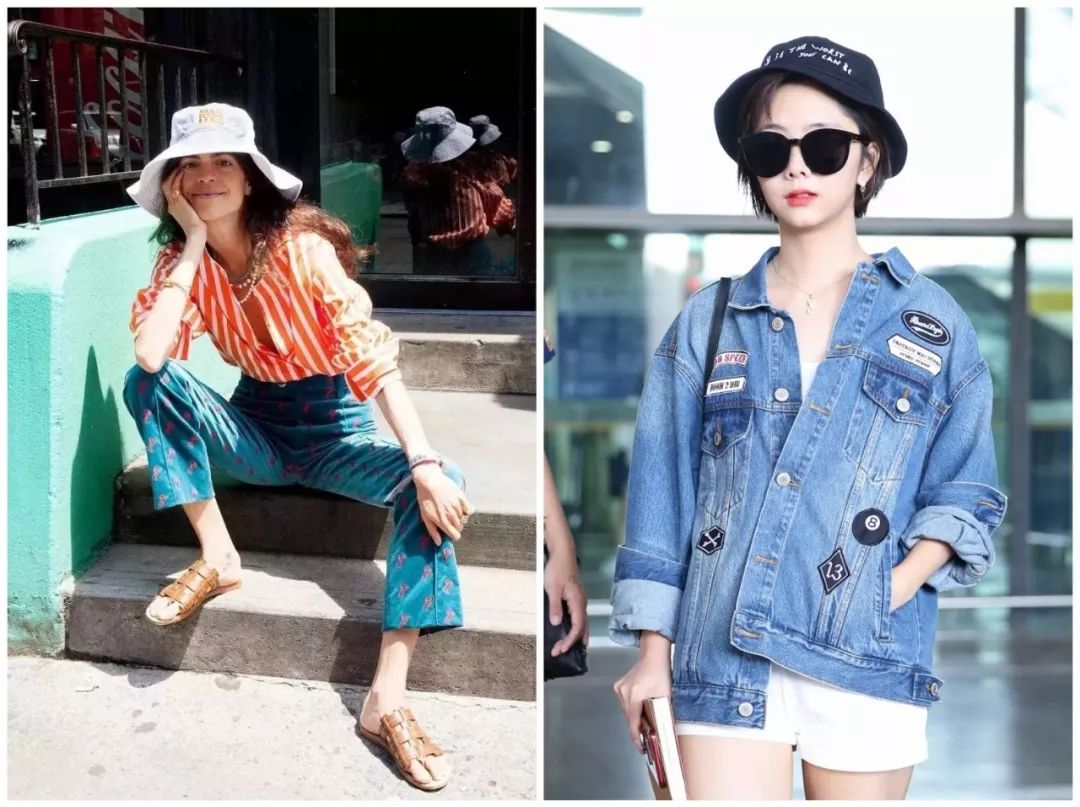 适合秋冬戴的巨显脸小的渔夫帽,渔夫帽戴对不仅时髦还显脸小