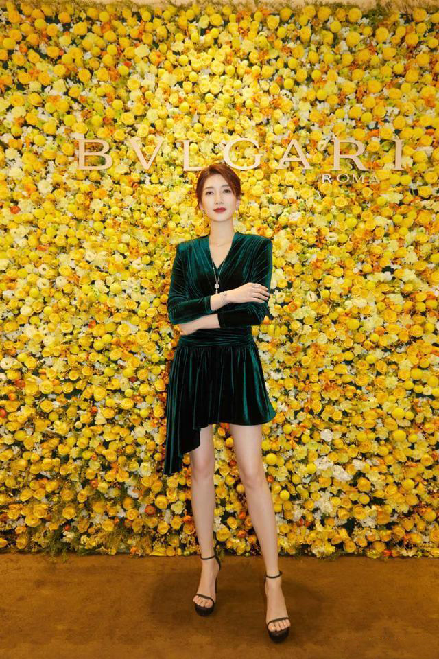 江疏影笔直长腿,江疏影的腿到底有多白