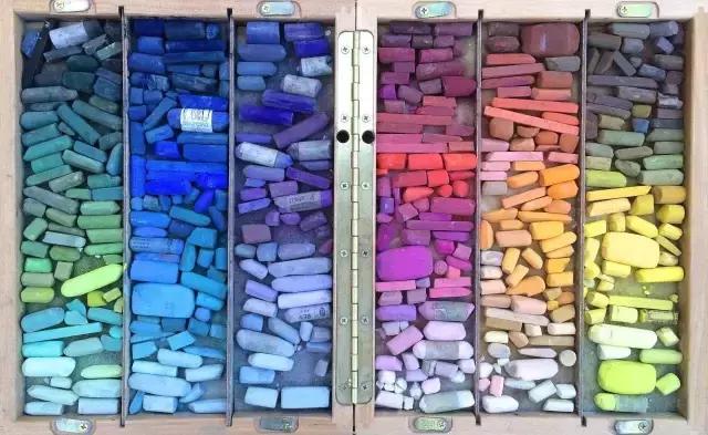 色粉笔技法,色粉笔怎么调各种颜色