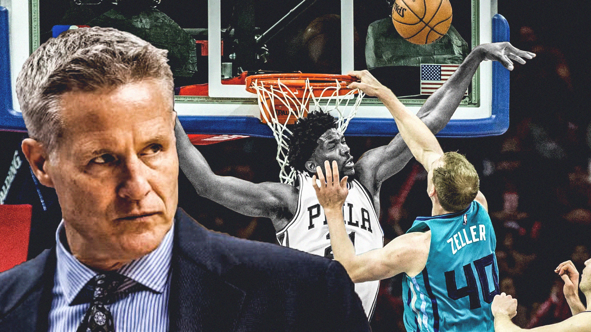 恩比德得mvp时候的队友,大帝恩比德和奥尼尔