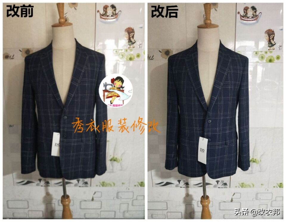 男士西服袖子长怎么办,西服袖子长了改短的针法